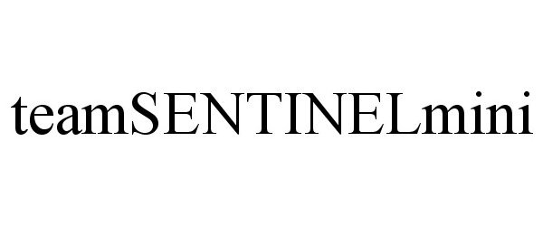 Trademark Logo TEAMSENTINELMINI