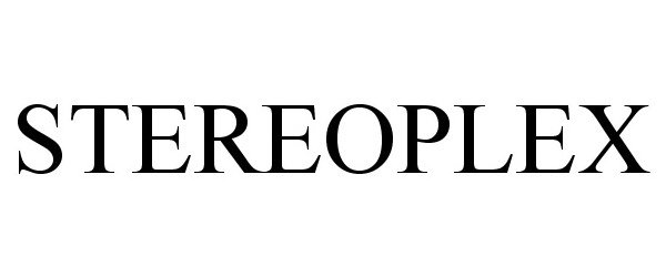 Trademark Logo STEREOPLEX