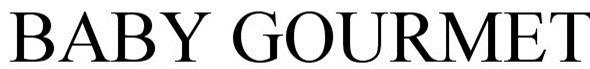 Trademark Logo BABY GOURMET