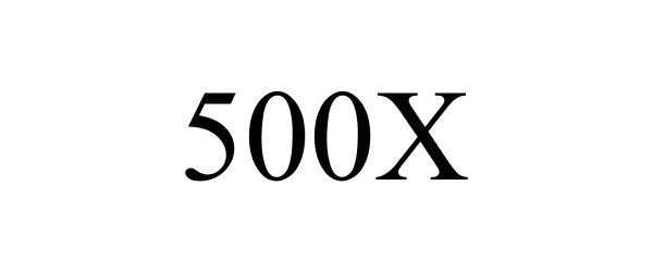 500X