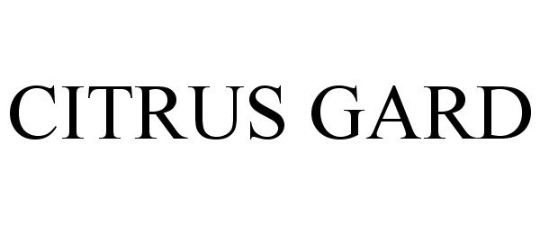  CITRUS GARD