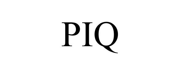 Trademark Logo PIQ