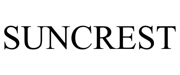 Trademark Logo SUNCREST