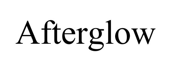 Trademark Logo AFTERGLOW