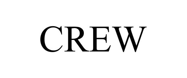 Trademark Logo CREW