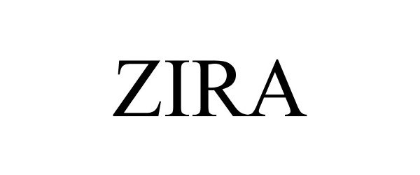 Trademark Logo ZIRA