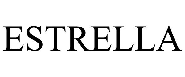 Trademark Logo ESTRELLA