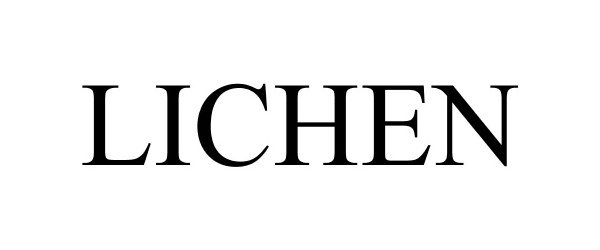 Trademark Logo LICHEN