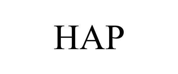 Trademark Logo HAP