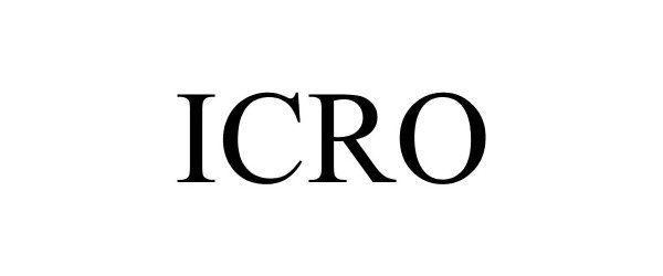 Trademark Logo ICRO