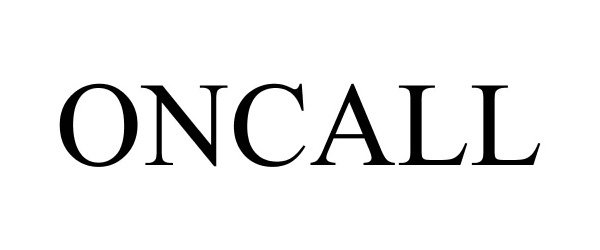 Trademark Logo ONCALL