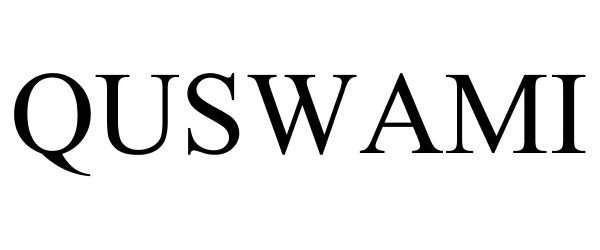 Trademark Logo QUSWAMI