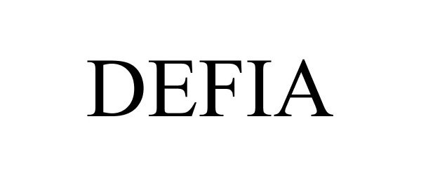 Trademark Logo DEFIA