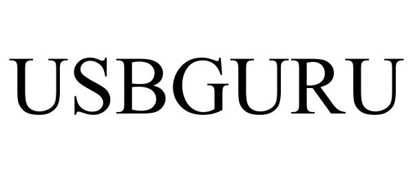 Trademark Logo USBGURU