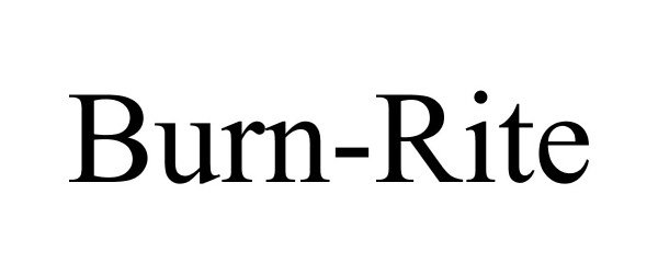 Trademark Logo BURN-RITE