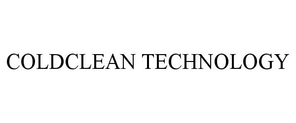  COLDCLEAN TECHNOLOGY