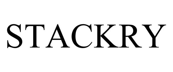 Trademark Logo STACKRY