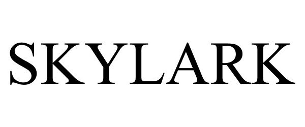 Trademark Logo SKYLARK