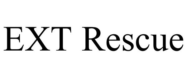 Trademark Logo EXT RESCUE