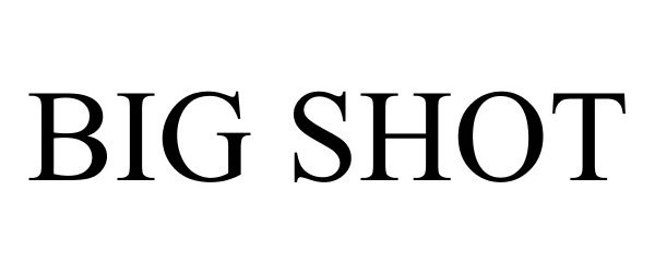 Trademark Logo BIG SHOT