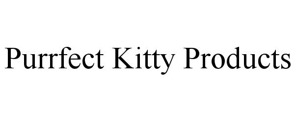  PURRFECT KITTY PRODUCTS