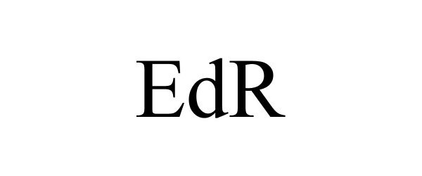 Trademark Logo EDR