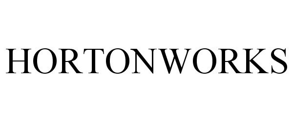 Trademark Logo HORTONWORKS