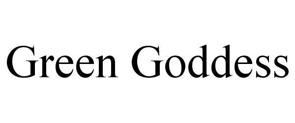Trademark Logo GREEN GODDESS