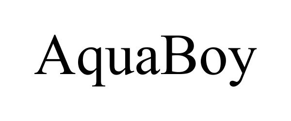 Trademark Logo AQUABOY