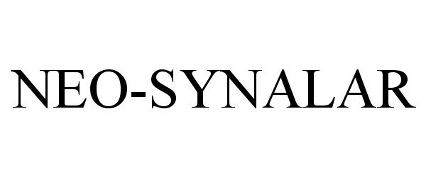 Trademark Logo NEO-SYNALAR