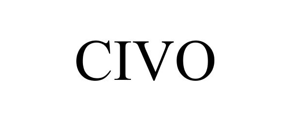 Trademark Logo CIVO