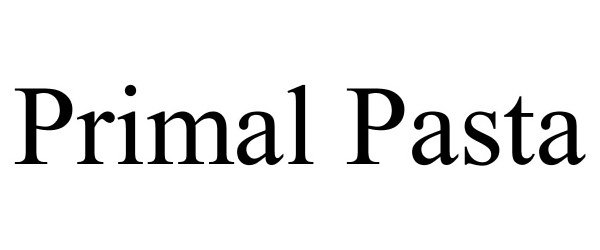 Trademark Logo PRIMAL PASTA