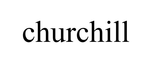 Trademark Logo CHURCHILL