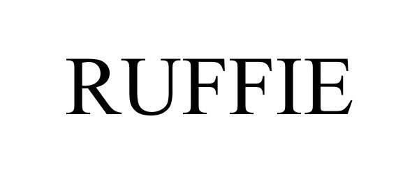 Trademark Logo RUFFIE