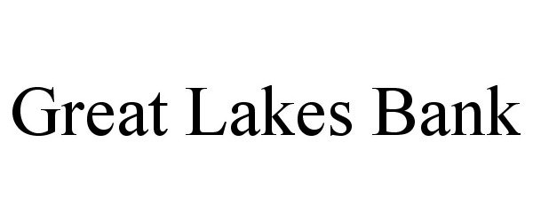 Trademark Logo GREAT LAKES BANK