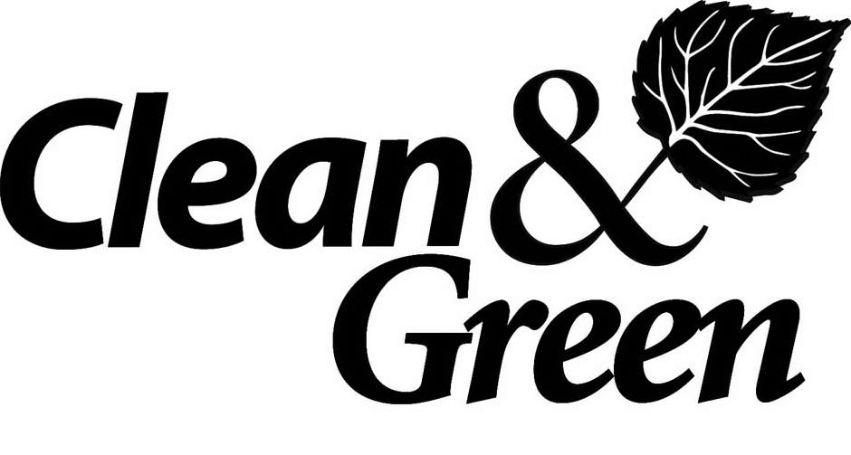 Trademark Logo CLEAN &amp; GREEN