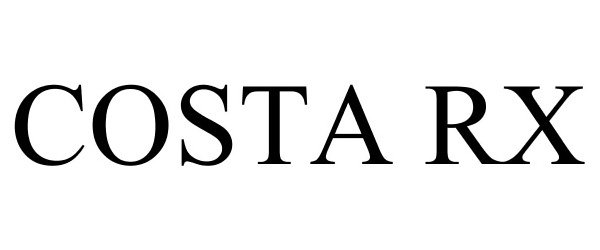 Trademark Logo COSTA RX