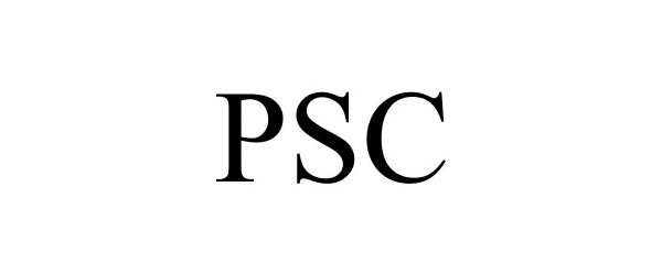 Trademark Logo PSC