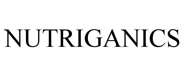 Trademark Logo NUTRIGANICS