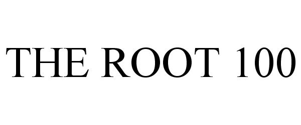 Trademark Logo THE ROOT 100