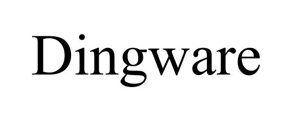 Trademark Logo DINGWARE