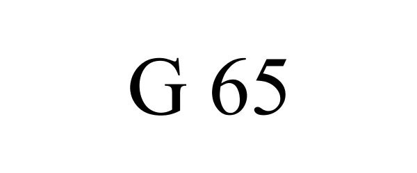 Trademark Logo G 65