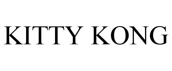 Trademark Logo KITTY KONG