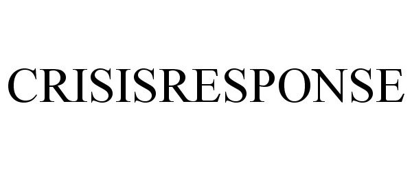 Trademark Logo CRISISRESPONSE