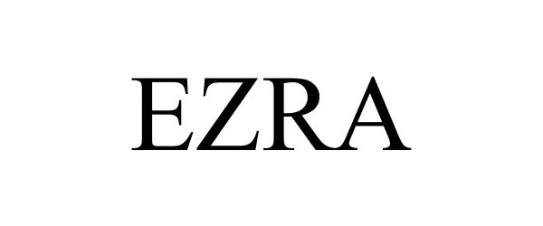 Trademark Logo EZRA