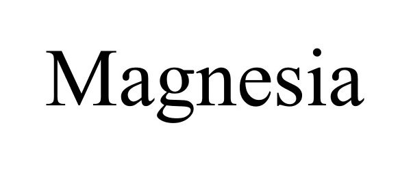 Trademark Logo MAGNESIA
