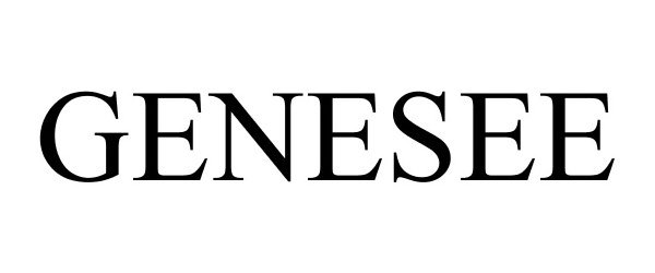 Trademark Logo GENESEE