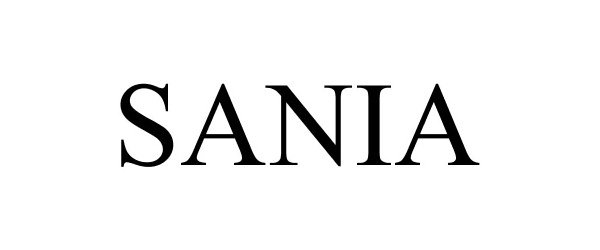 Trademark Logo SANIA