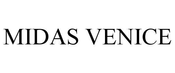 Trademark Logo MIDAS VENICE