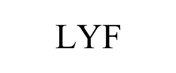 Trademark Logo LYF